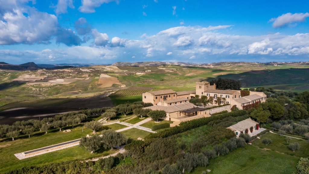 Air view of Principi di Butera