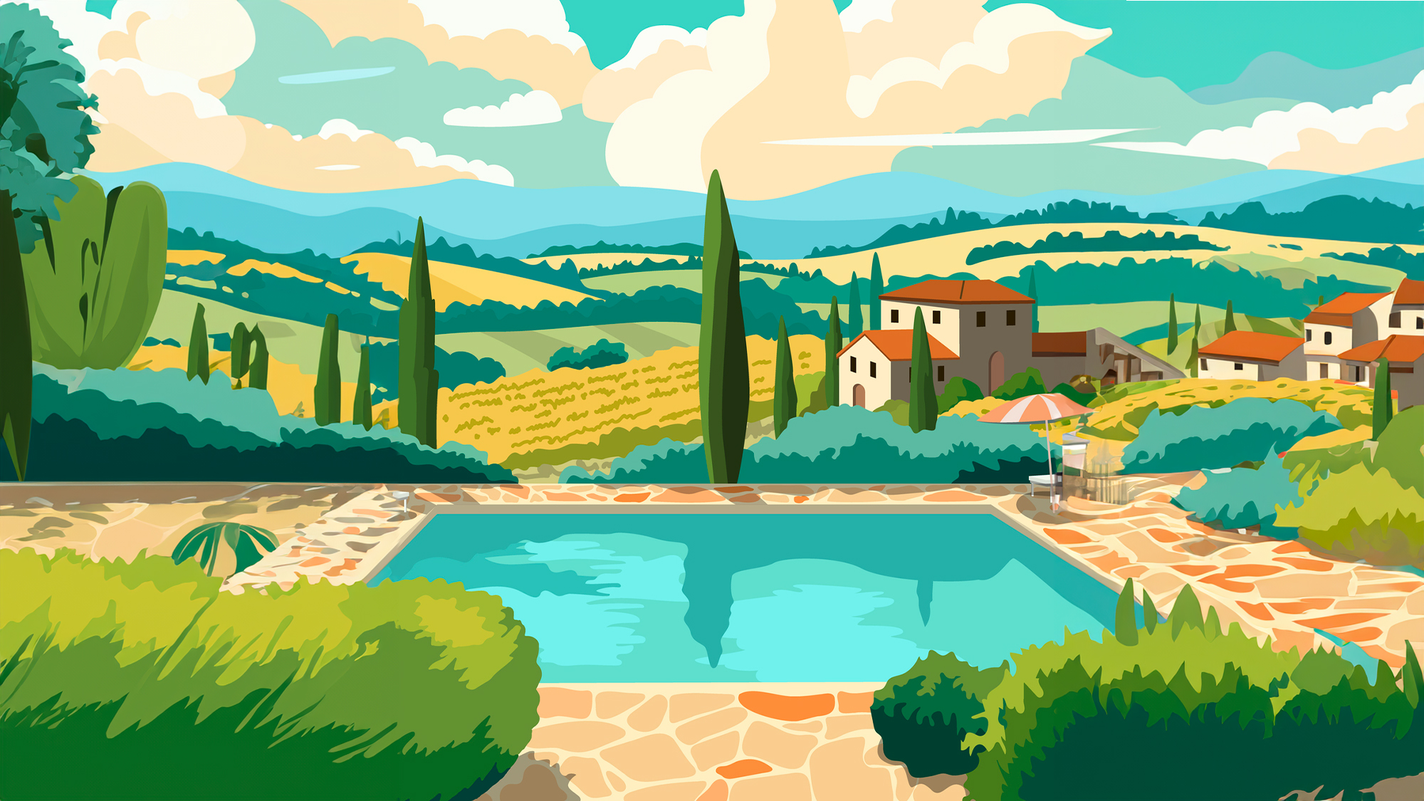 Un'estate tra Umbria e Toscana