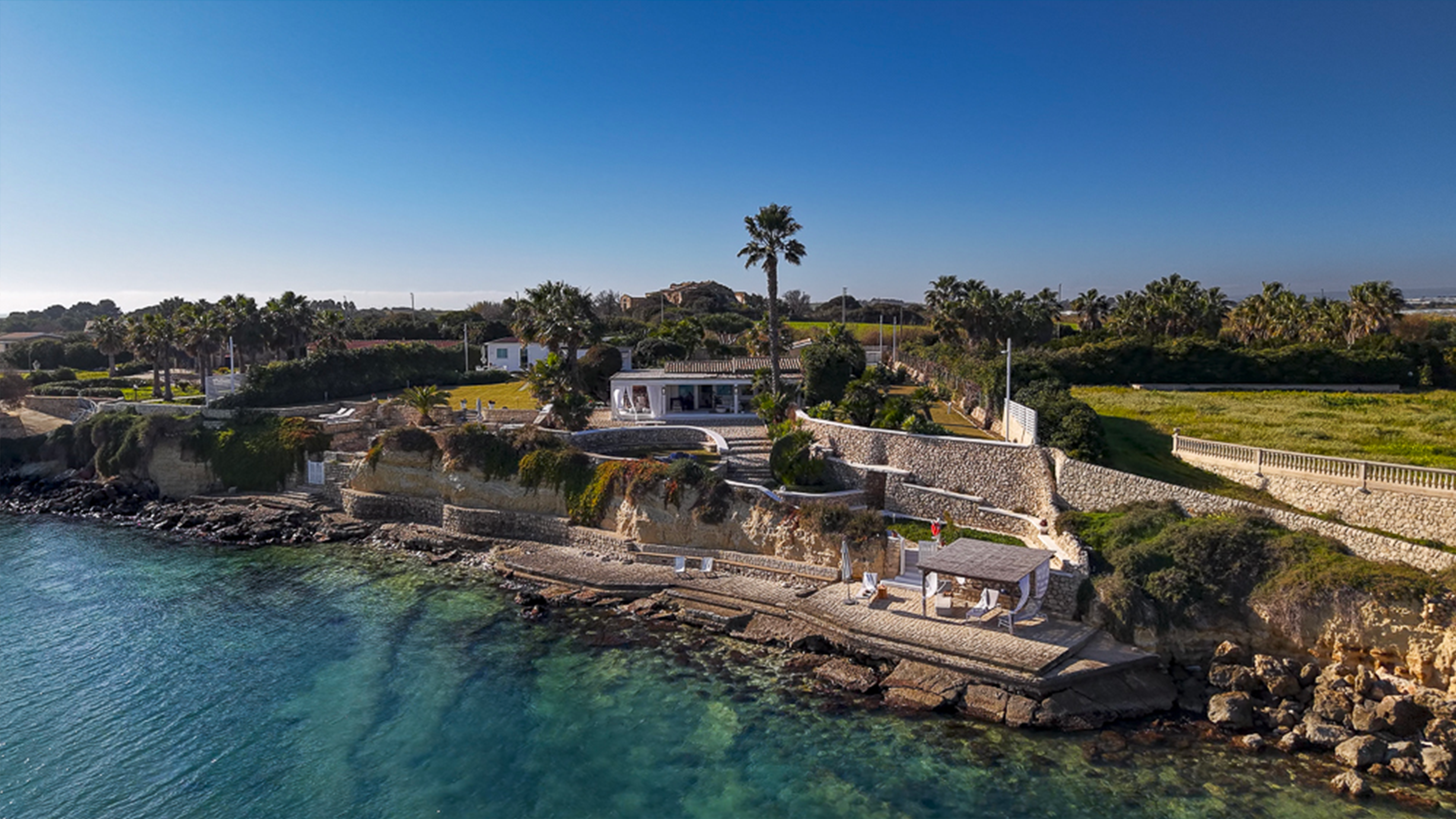 villa sul mare in Sicilia
