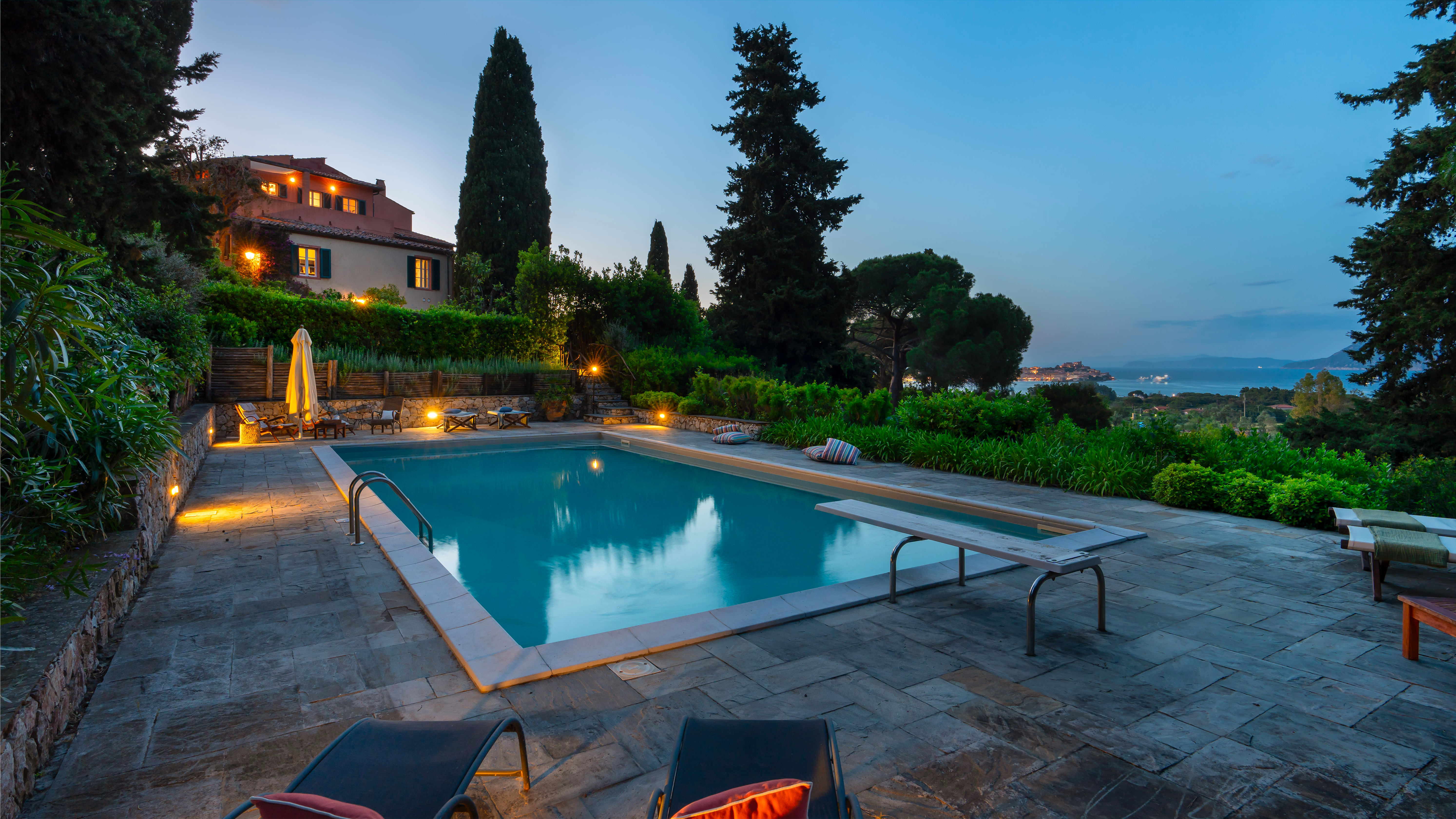 Villa Casa del duca con piscina e vista mare