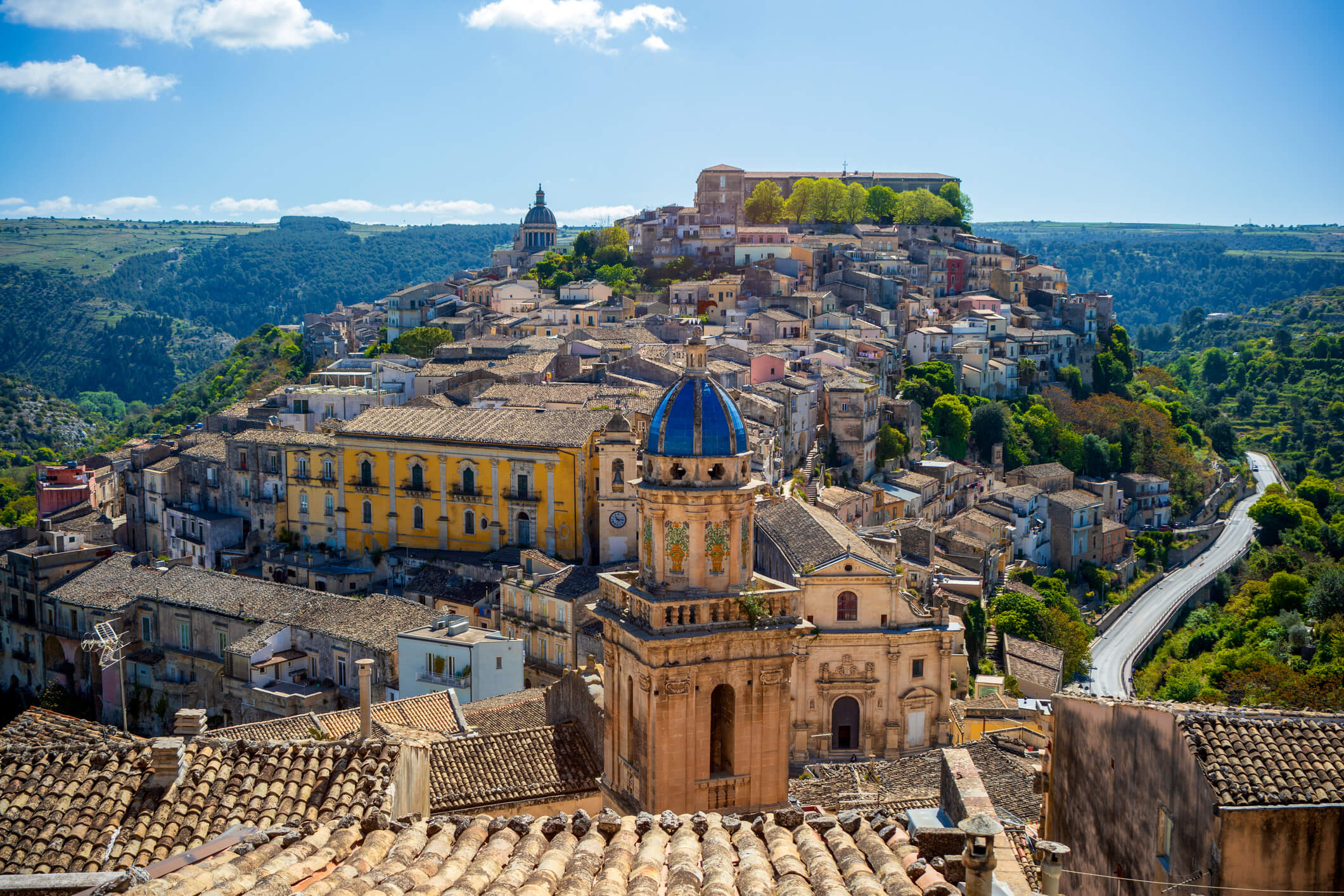 Ragusa Ibla, centro storico barocco nel sud-est della Sicilia