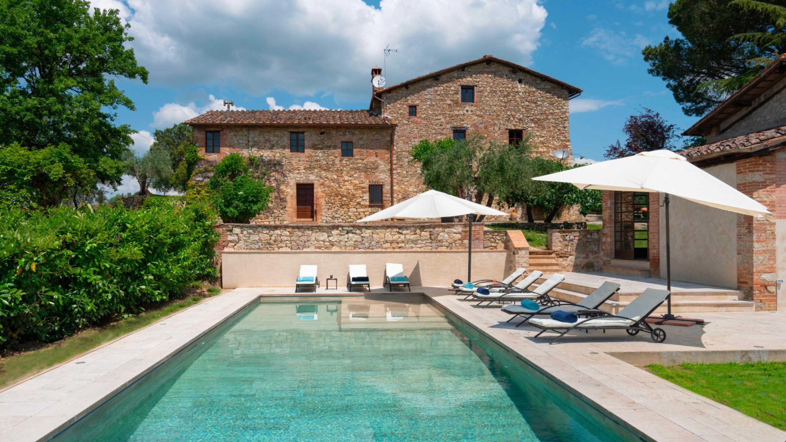 Villa con piscina vicino Siena