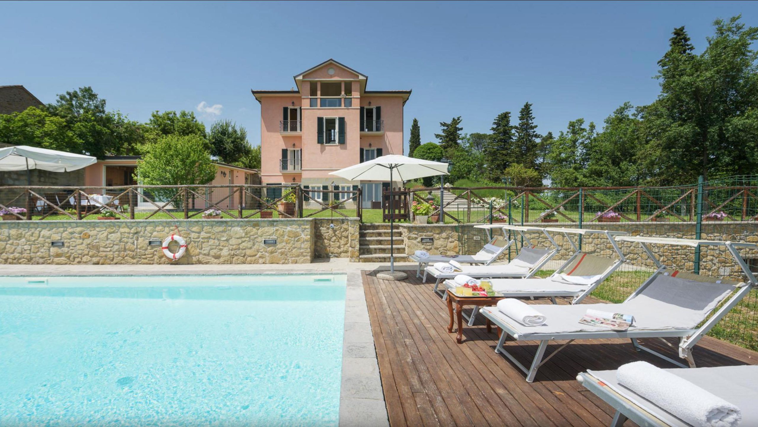 villa con piscina vicino ad Anghiari, provincia di Arezzo